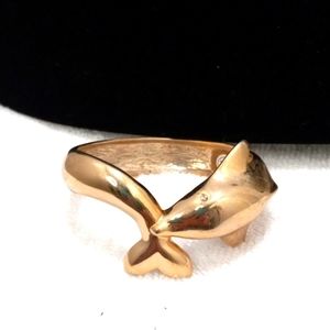 Dalphin Goldtone Braclet